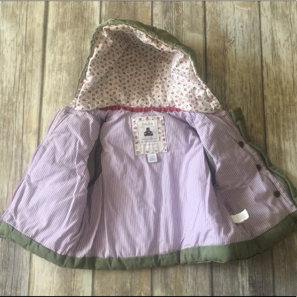 Girls 6-12 Months Baby Gap Vest Jacket